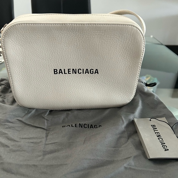 Balenciaga Handbags - Balenciaga Cream Crossbody Bag